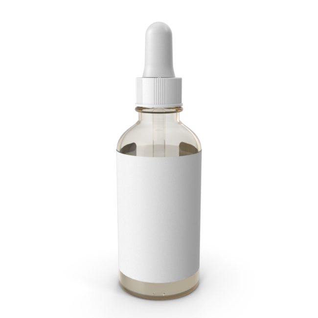 White Skincare Dropper.H03.2k